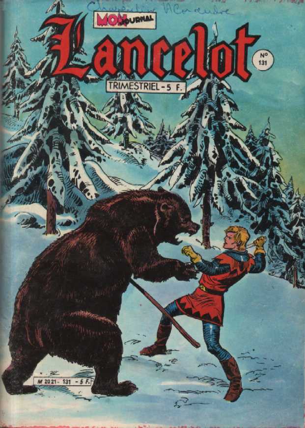 Scan de la Couverture Lancelot n 131